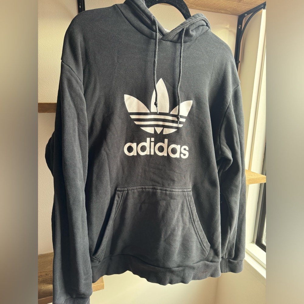Adidas Oversized Big Logo Hoodie